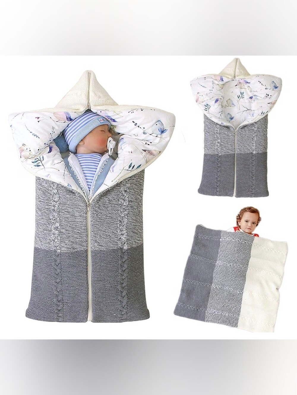 High Quality Multi-Functional Baby Swaddle Blanket